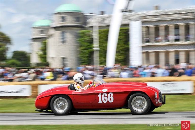 Ferrari 166 MM Barchetta of Sally Mason-Styrron TIM SCOTT