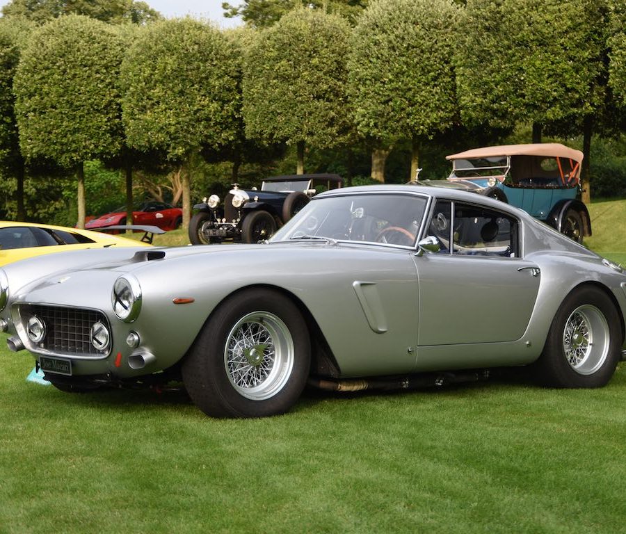 1961 Ferrari 250 SWB Competizione at Heveningham Hall Concours d'Elegence 2017. Credit Rufus Owen