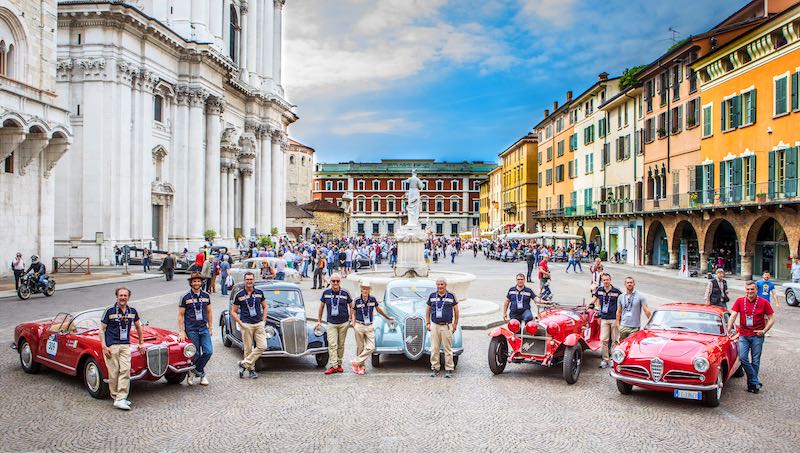 Alfa Romeo Historic Museum at 2017 Mille Miglia