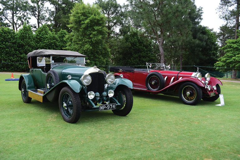 1927 Bentley 4.5 Litre-. 1928 Mercedes-Benz S-Type 26.