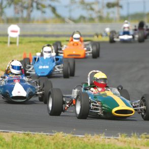 Robert Romanansky's 1969 Macon FF leads Group 4.
Photo: Michael Casey-DiPleco