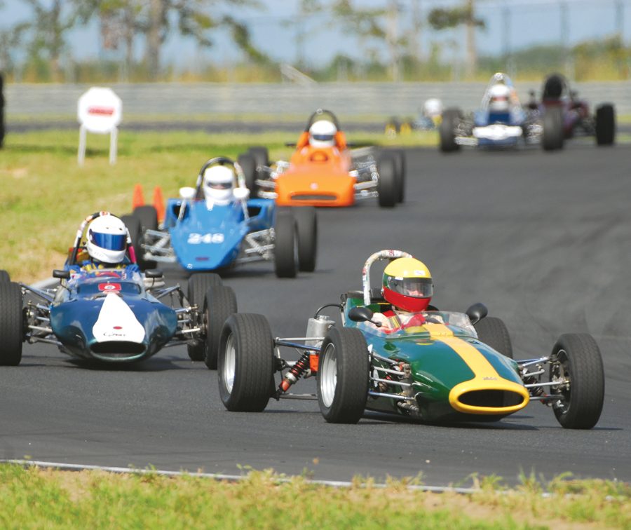 Robert Romanansky's 1969 Macon FF leads Group 4.
Photo: Michael Casey-DiPleco