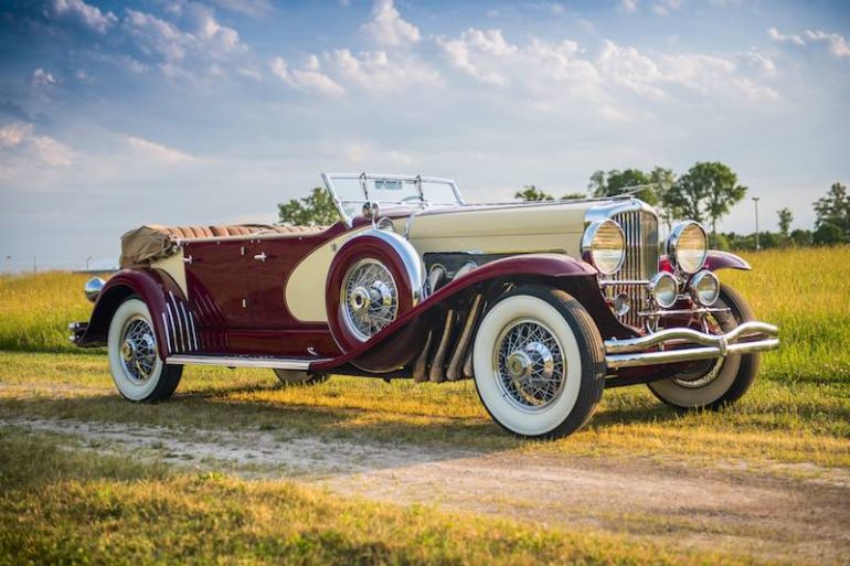 1933 Duesenberg Model SJ ‘Sweep Panel’ Phaeton Darin Schnabel ©2017 Courtesy of RM Sotheby's