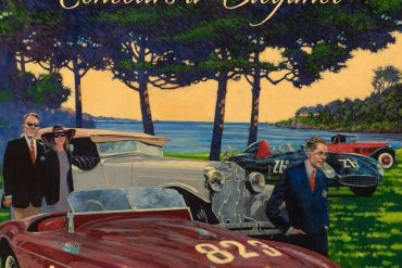 2017 Pebble Beach Concours Poster Art