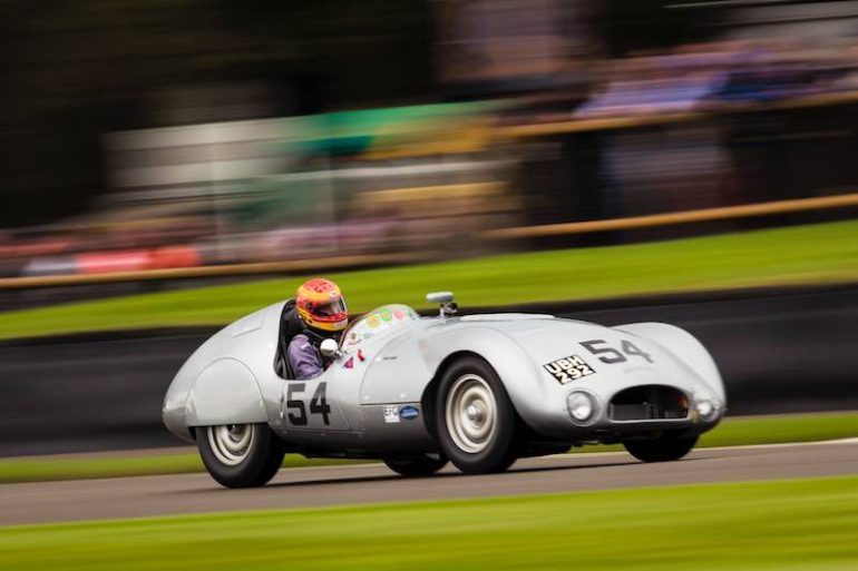 Chris Ward in the Cooper-Jaguar T33 Drew Gibson