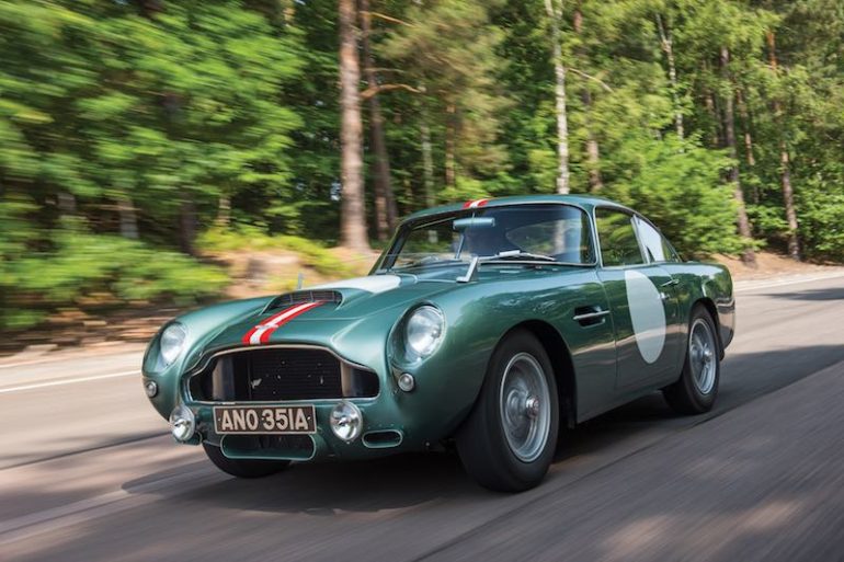 1959 Aston Martin DB4GT Prototype Tim Scott ©2017 Courtesy of RM Sotheby's