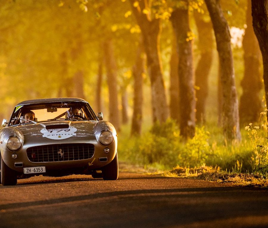 Ferrari 250 GT SWB Berlinetta  on the Tour Auto (photo: Julien Mahiels) Julien Mahiels