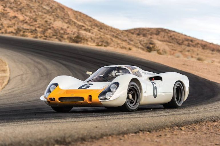 1968 Porsche 908, chassis 908-010 Robin Adams ©2018 Courtesy of RM Sotheby's