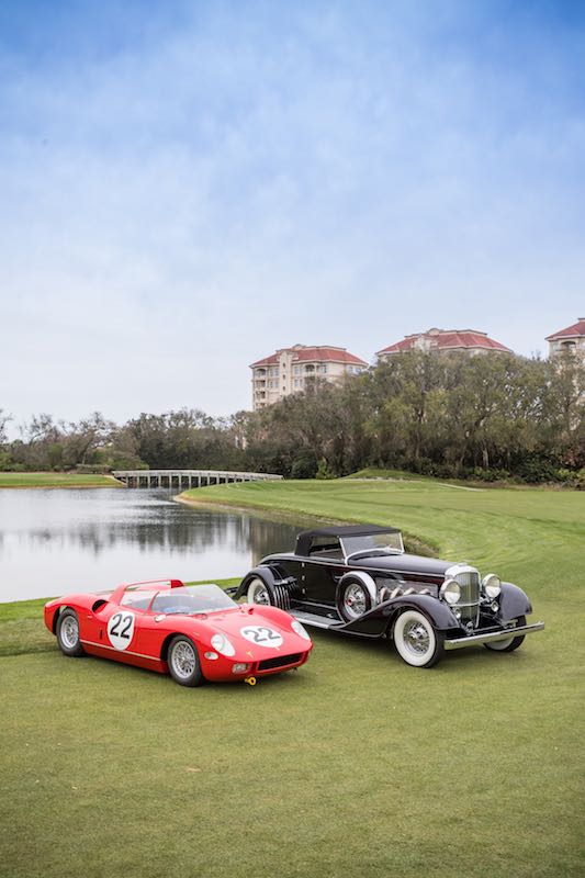 1929 Duesenberg J/SJ Convertible and 1963 Ferrari 250/275P Deremer Studios LLC