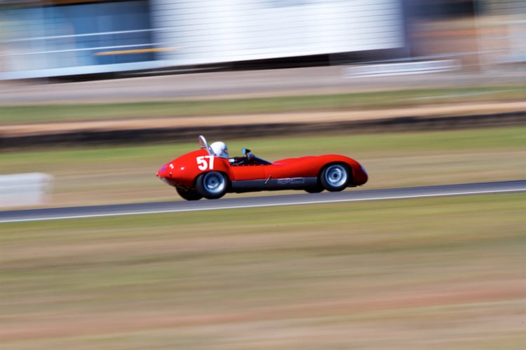 Barry Bates alone in his Thompson Special. Jeremy Dale photo. Jeremy Dale jdalephotography@gmail.com