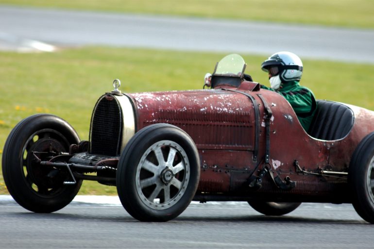 Hubert Fabri's superbly presented Bugatti T35C.
Photo: Peter Collins