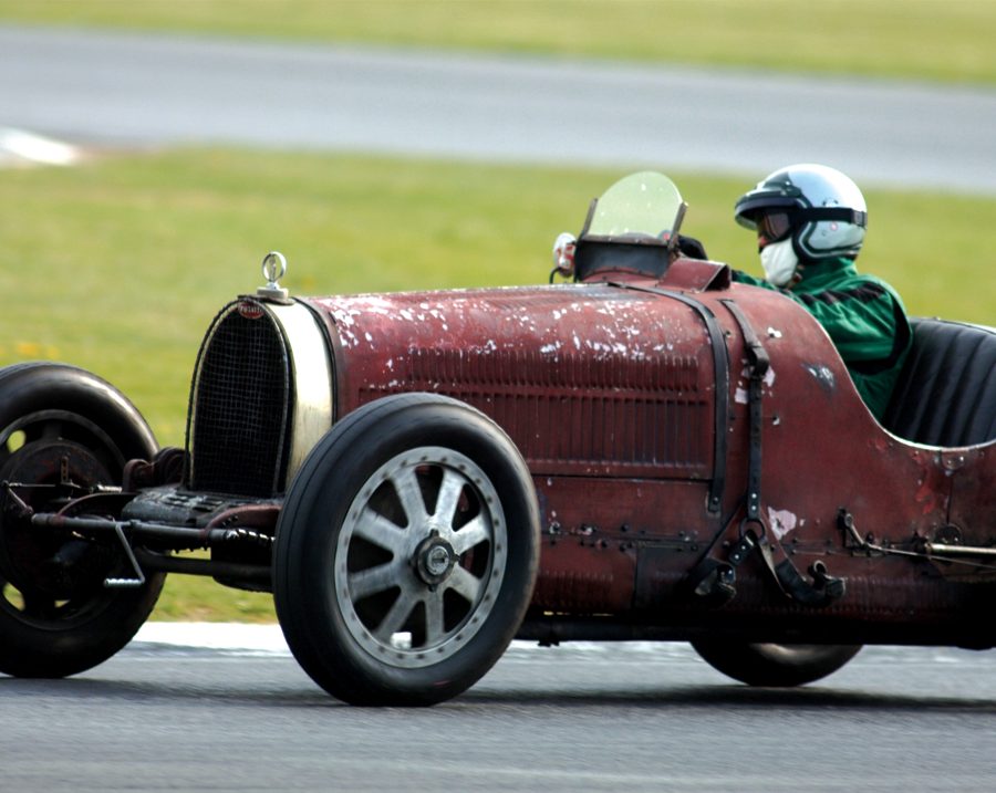 Hubert Fabri's superbly presented Bugatti T35C.
Photo: Peter Collins