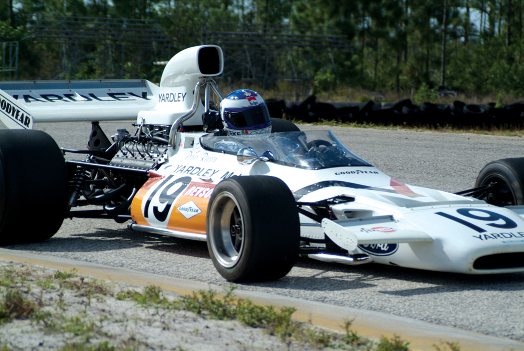 The ex-Peter Revson Yardley McLaren.
Photo: Chuck Andersen