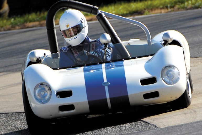 Tom GrudovichÕs 1961 Elva Mk VII.
Photo: A1 Photos