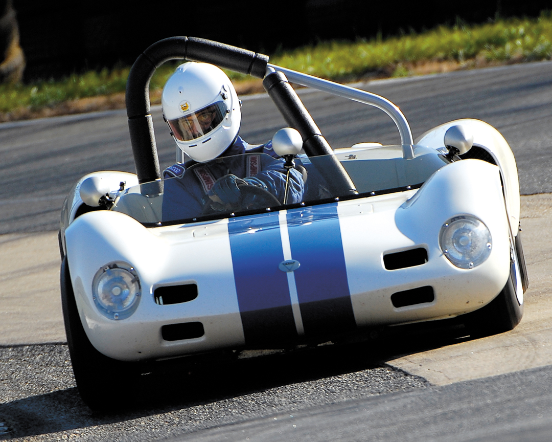 Tom GrudovichÕs 1961 Elva Mk VII.
Photo: A1 Photos