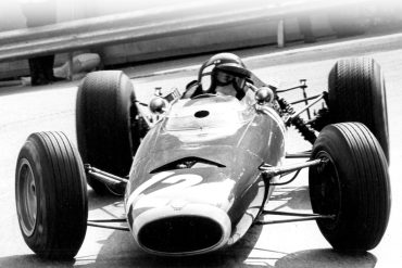 Jackie Stewart in the BRM at Monaco GP, 1966.
Photo: BDRC Archive