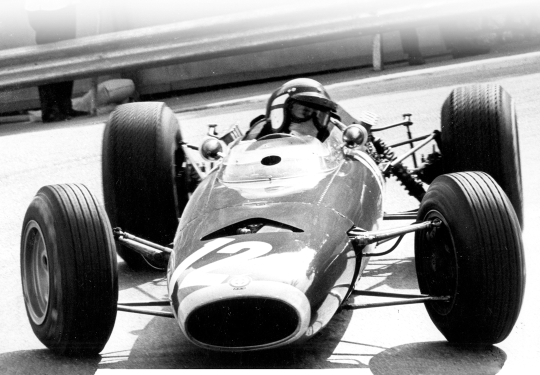 Jackie Stewart in the BRM at Monaco GP, 1966.
Photo: BDRC Archive