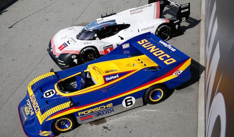 Porsche 919 Meets Its Predecessor