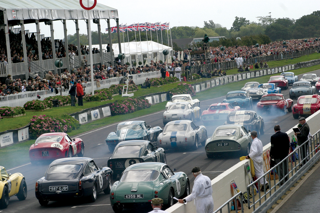 Action-packed RAC TT Celebration race gets underway. 
Photo: Keith Booker