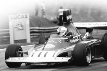 Regazzoni in the British GP in the Ferrari 312B3.
Photo: Peter Collins