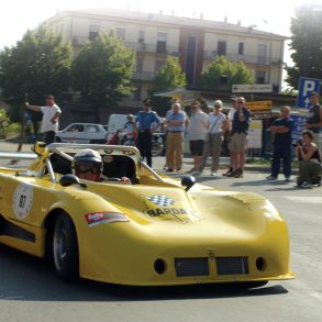 Ed McDonough in the Tecno-powered Lola T290.
Photo: Peter Collins