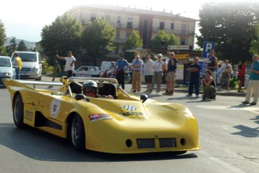 Ed McDonough in the Tecno-powered Lola T290.
Photo: Peter Collins