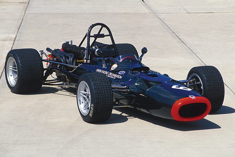 1968 BRM P126 Chasis 126.01. Photo: Peter Collins