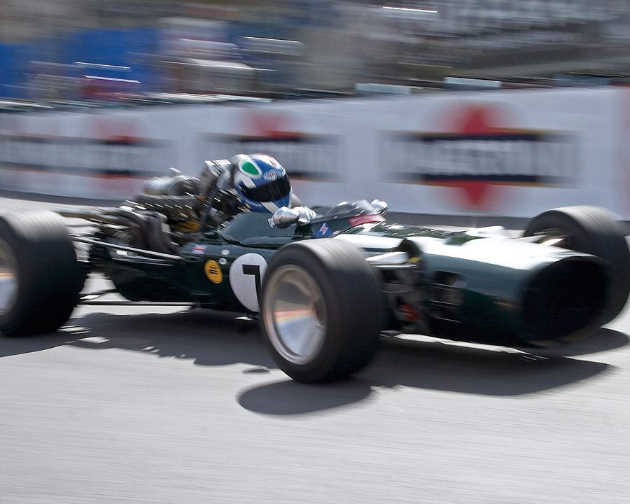 Massimo Comelli, 1968 Cooper T86B exits Casino Square.
Photo: Roger Dixon Unspecified