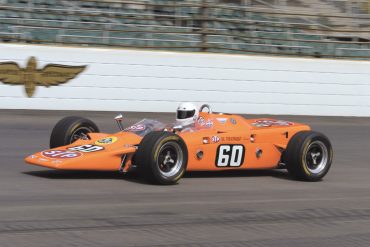 A 1968 Lotus Turbine replica drven by Bruce Linsmeyer.
Photo: Jim Hatfield