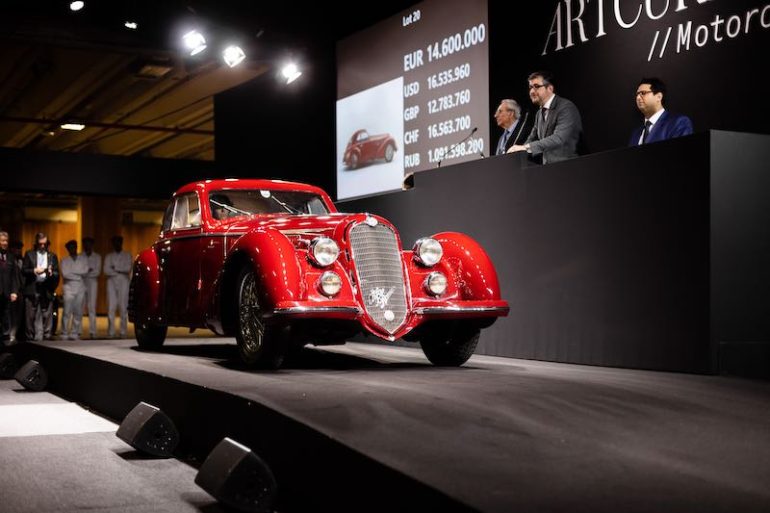 1939 Alfa Romeo 8C 2900 B Touring Berlinetta