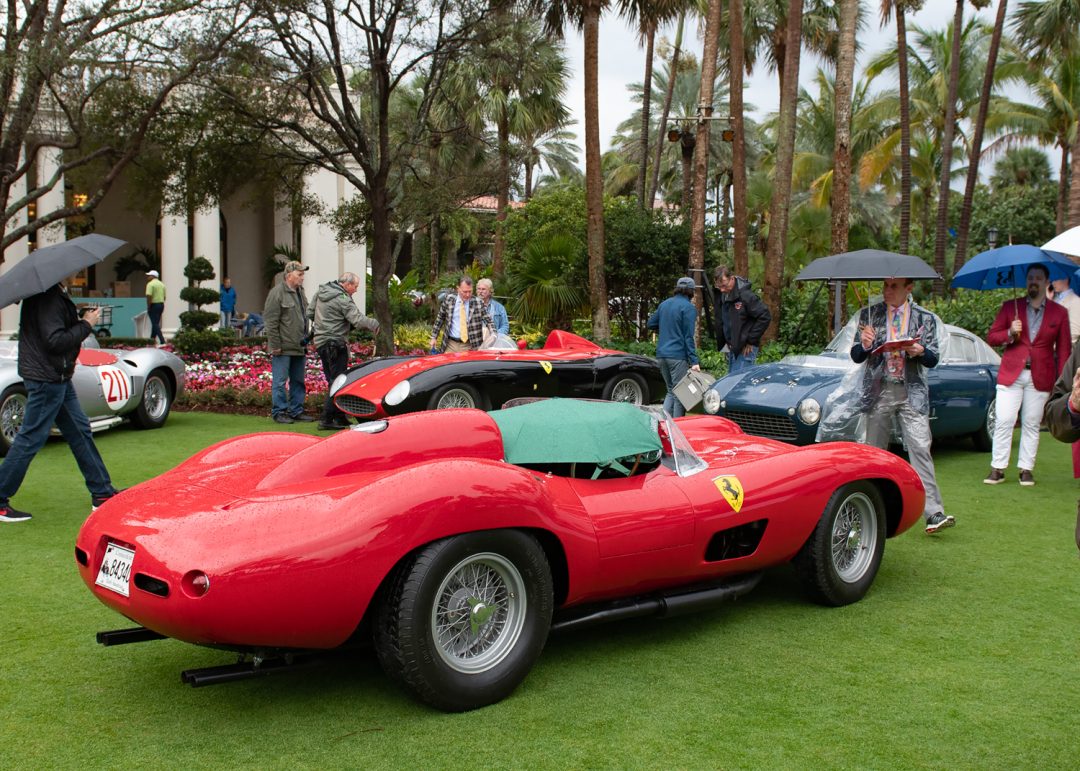 Cavallino 28   Concorso d'Eleganza
1957 Ferrari 335 Sport ser# 0700 Chuck Andersen