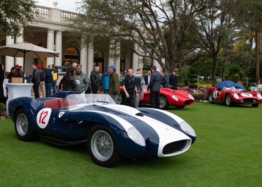 Cavallino 28   Concorso d'Eleganza
1958 Ferrari 250 TR ser# 0742TR Chuck Andersen