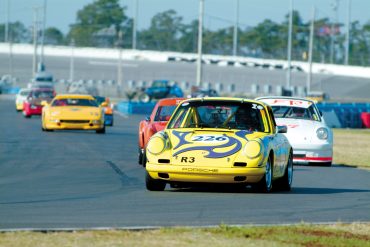 The 1969 Porsche 911S of Juan Lopez-Santini.
Photo: Chuck Andersen