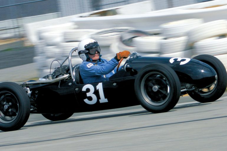 Gary Ford- and his Cooper F3.
Photo: Walter Pietrowicz