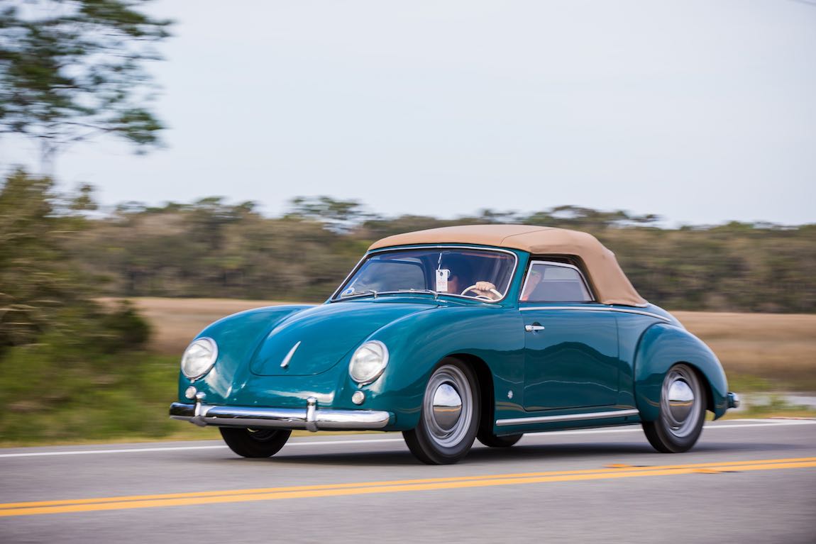 1953 Volkswagen Dannenhauer and Stauss Cabriolet is powered by the correct 1953 Porsche 1500 engine producing 50 horsepower. It has Porsche brakes, headlights and taillights. Deremer Studios LLC