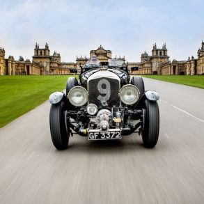 Bentley Display at Blenheim Palace - courtesy BDC