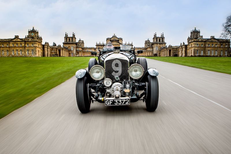 Bentley Display at Blenheim Palace - courtesy BDC