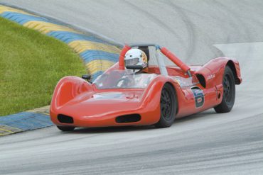 The pretty 1961 Elva Mk 6 of Jim Ellis.
Photo: Chuck Andersen