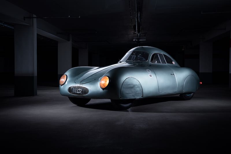 1939 Porsche Type 64 Berlin-Rome, Number 3 ©2019 Courtesy of RM Sotheby's