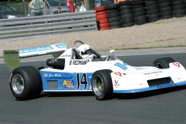 Brian Redman took a fine 4th place in the Chevron B42
Photo: Keith Booker