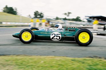 The Dawson-Damer Lotus25 was driven by Stephen Fryer.
Photo: Steve Oom