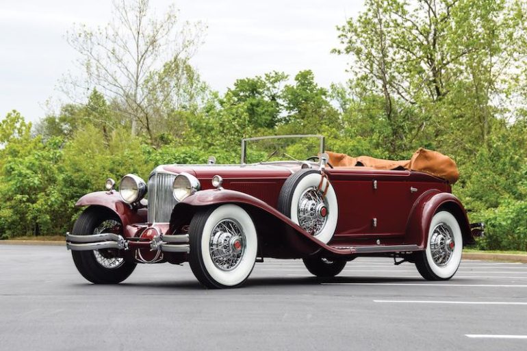 1930 Cord L-29 Convertible Phaeton Sedan Gabor Mayer ©2019 Courtesy of RM Auctions