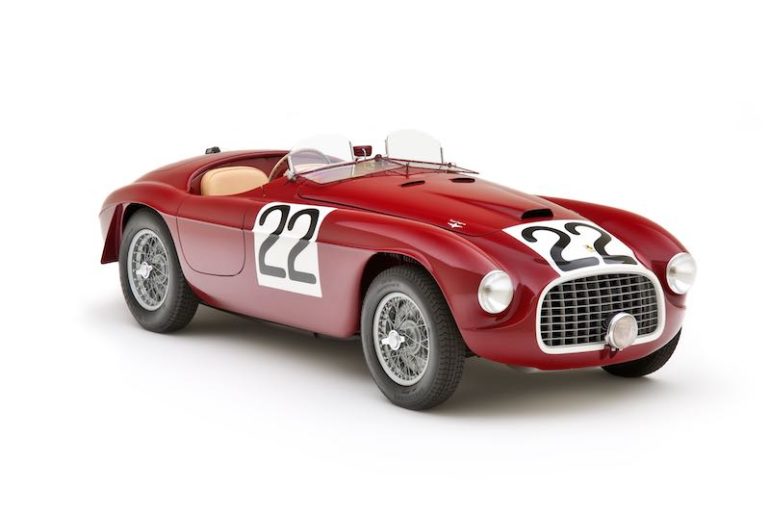 Ferrari 166MM 0008M, ex-works Mille Miglia and Le Mans winner