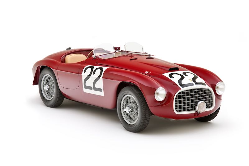 Ferrari 166MM 0008M, ex-works Mille Miglia and Le Mans winner