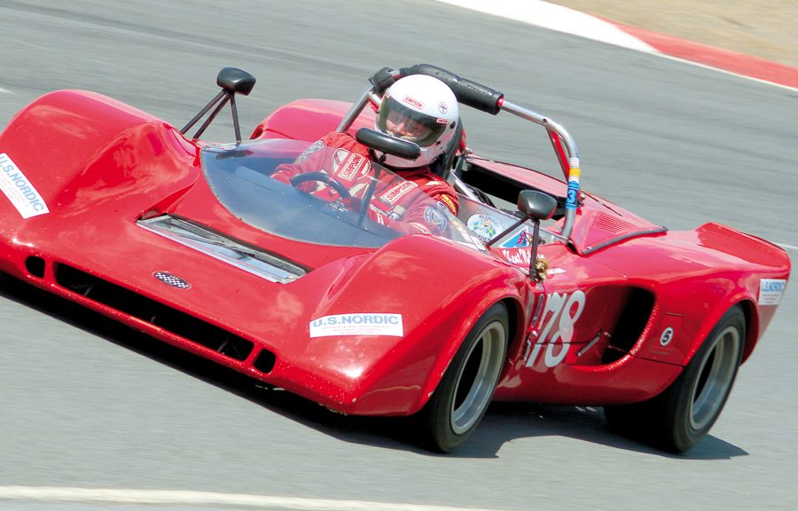 Robban Andersson and his 1970 Vitesse Sports Racer.
Photo: Walter Pietrowicz