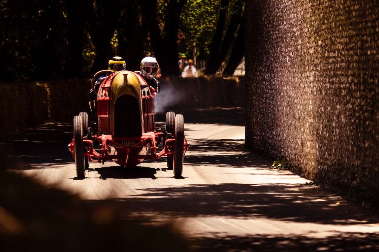 The Fiat S76 was reportedly the fastest car in the world in 1911 (Photo: Drew Gibson) Drew Gibson