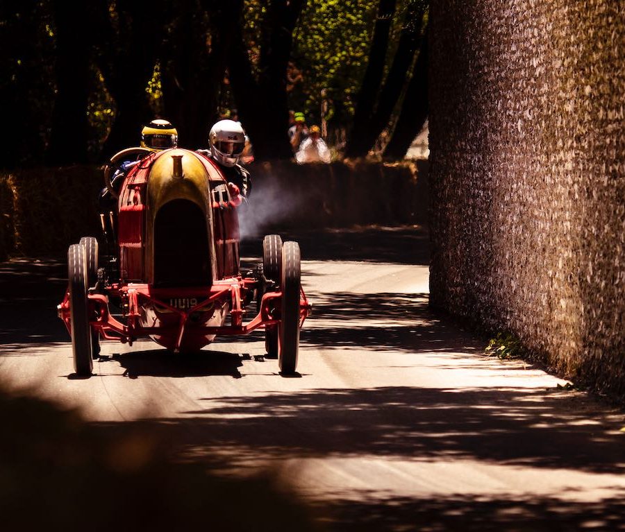 The Fiat S76 was reportedly the fastest car in the world in 1911 (Photo: Drew Gibson) Drew Gibson