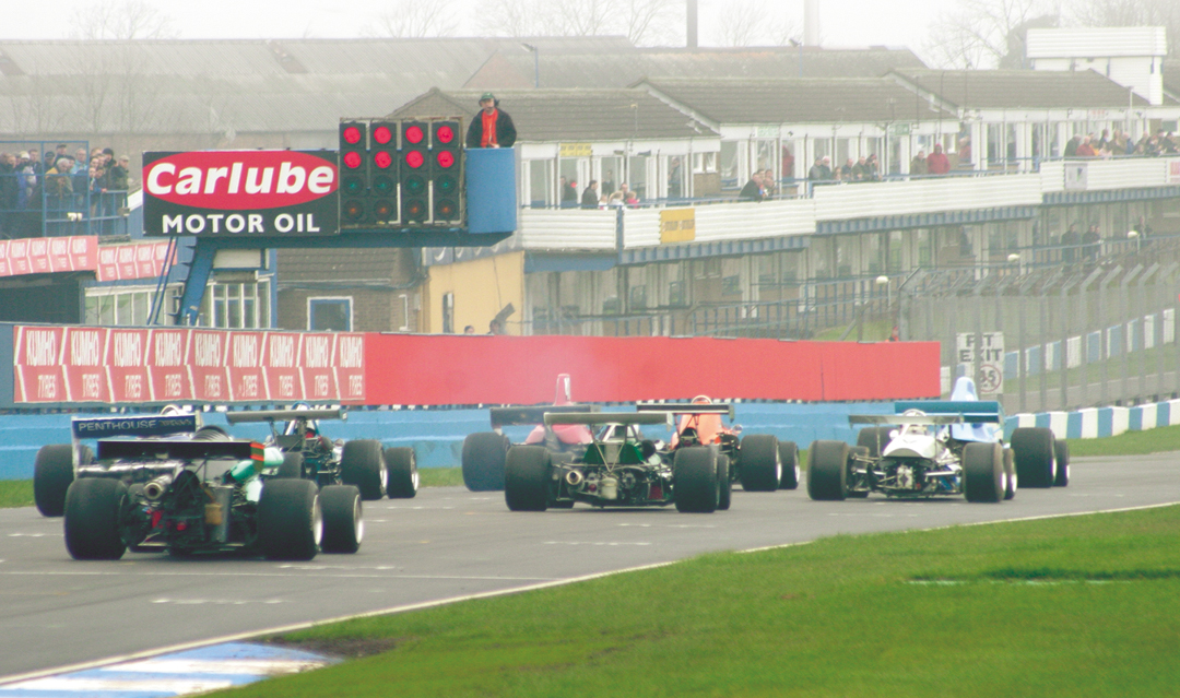 Start of the the Derek Bell Trophy race. Photo: Keith Booker