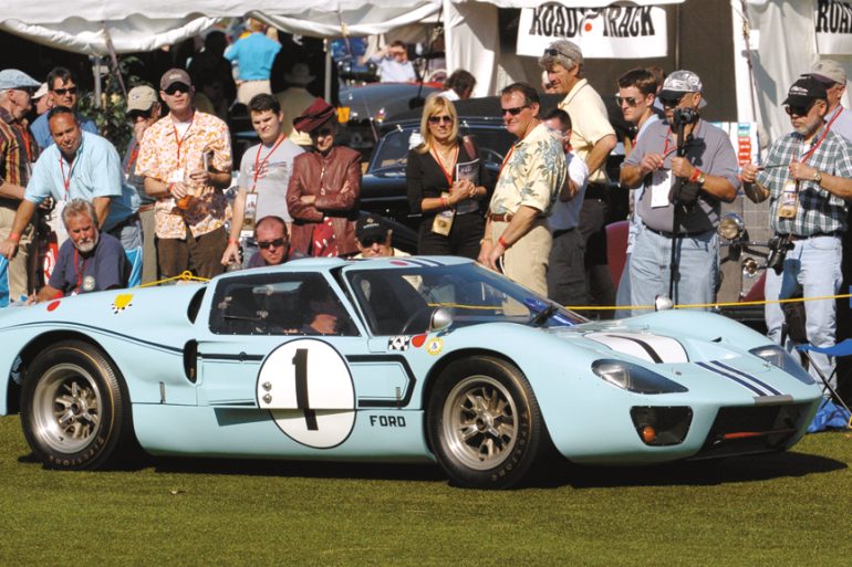 The Collier CollectionÕs 1966 Ford GT40.
Photo: Hal Crocker