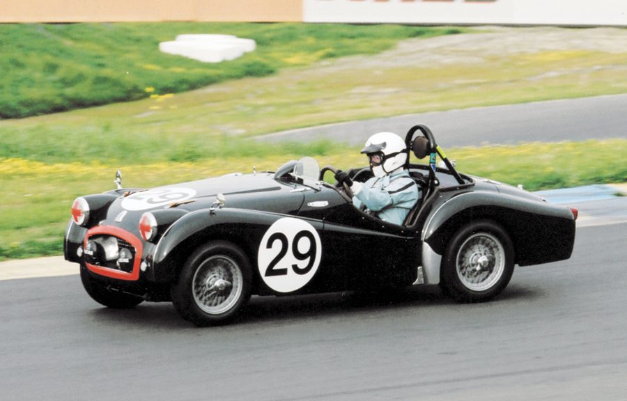 The Triumph TR2 of David Nelson.
Photo: Jim Williams